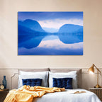 Lake Bohinj Morning Reflection Wall Art