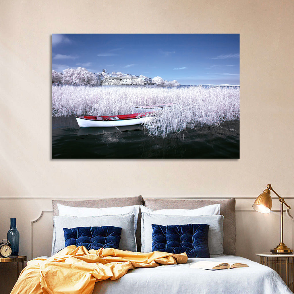 Golyazi Lake Winter Scene Wall Art
