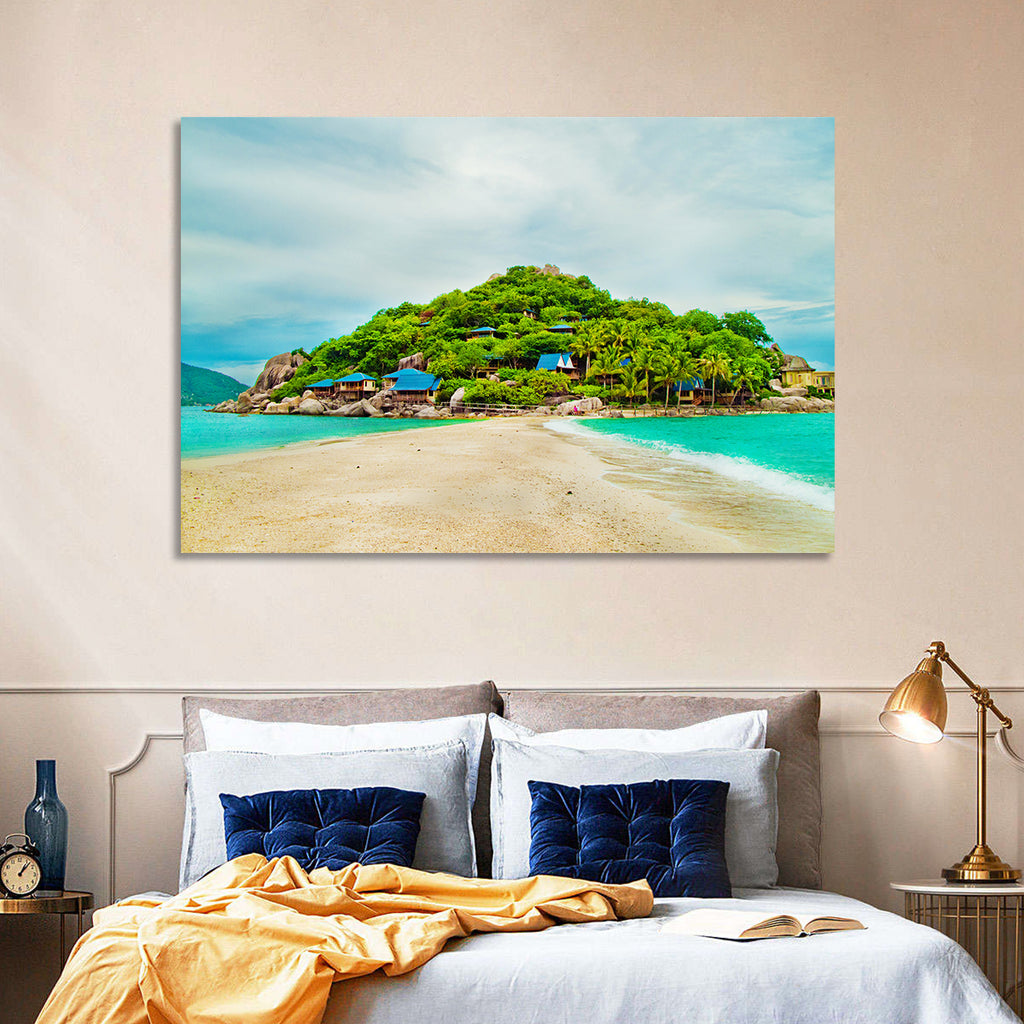 Koh Nang Yuan Sandbar Island Beach Wall Art