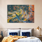 Maloya Pass Aerial View Wall Art