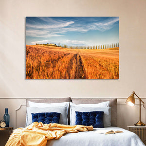 Tuscan Wheat Field Wall Art