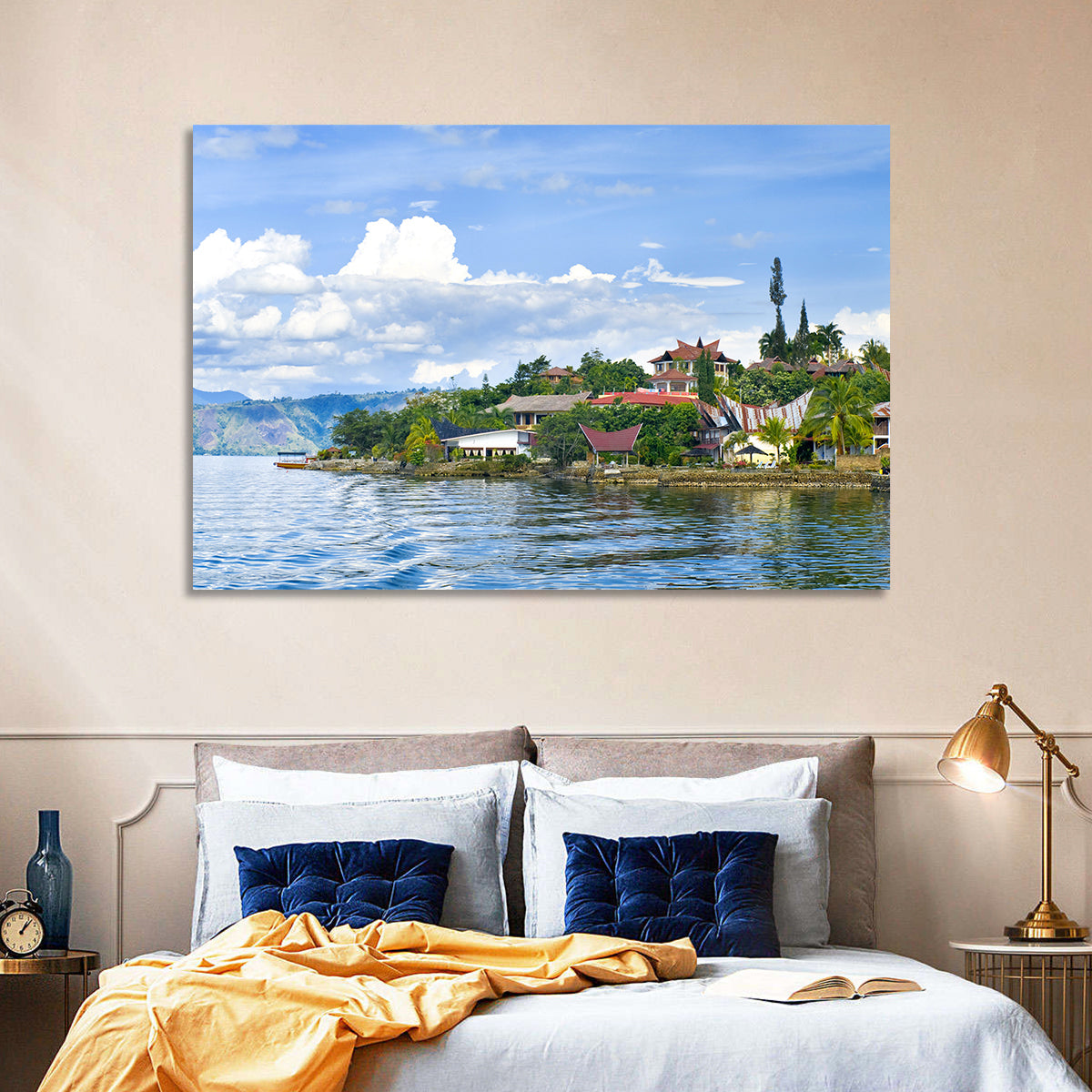 Samosir Island, Lake Toba Wall Art in a room, landscape
