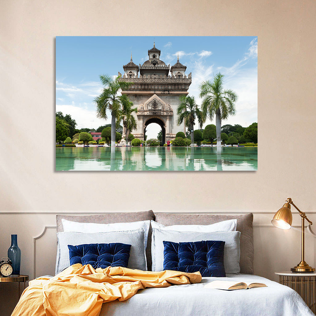 Patuxai Victory Gate Vientiane Wall Art