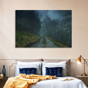 Muddy Forest Pathway Wall Art