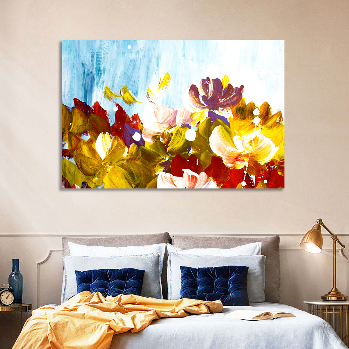 Impasto Floral Garden Wall Art