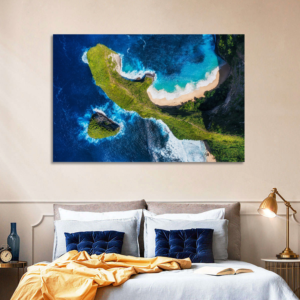Kelingking Beach Cliffs Wall Art