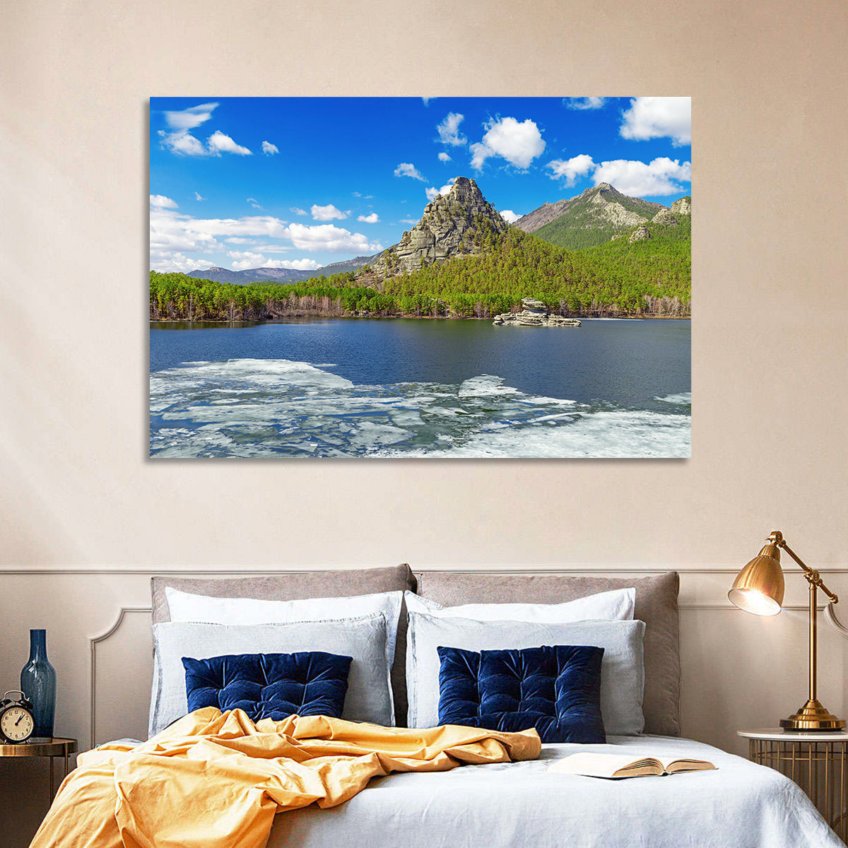 Burabay Lake Zhumbaktas Wall Art in a room, landscape