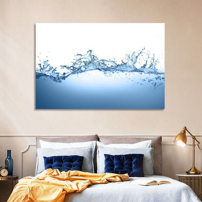 Fresh Water Splash Wall Art