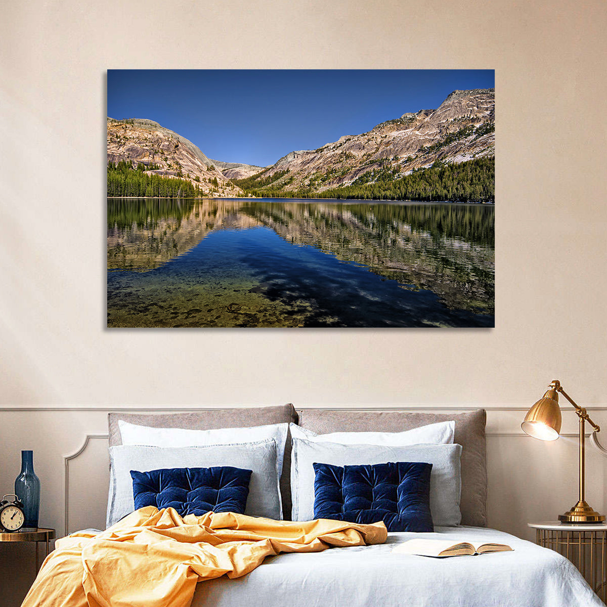 Tenaya Lake Reflection Wall Art