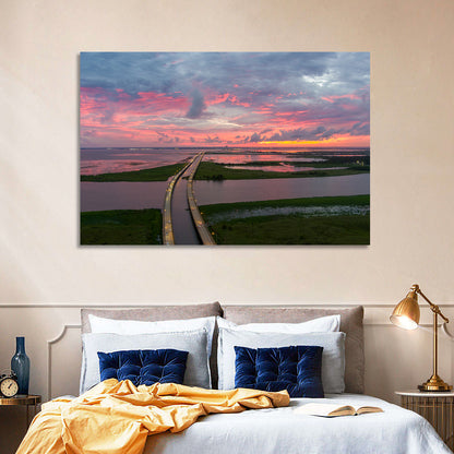 Mobile Bay Bridge Wall Art