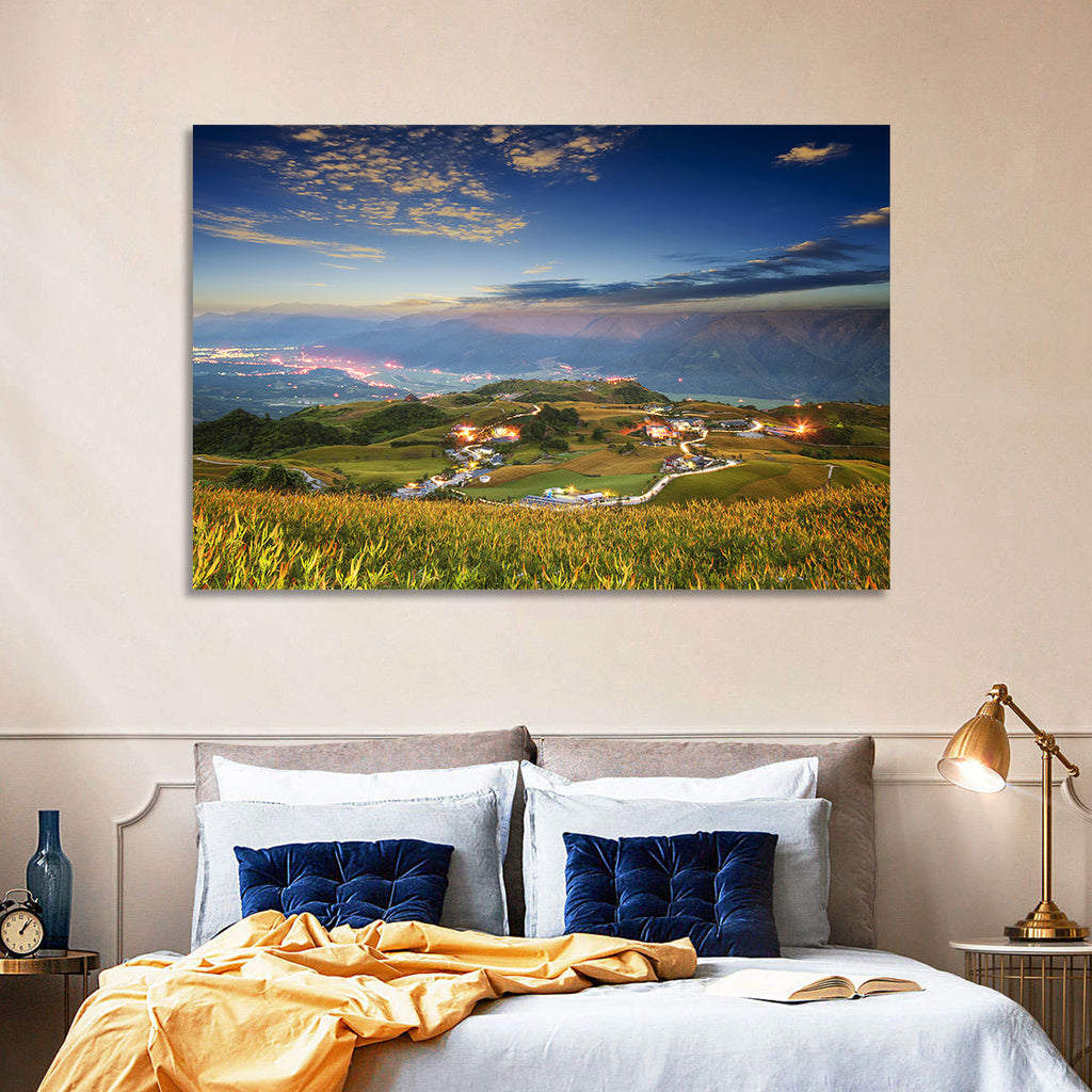 Sixty Stone Mountain Nightscape Wall Art