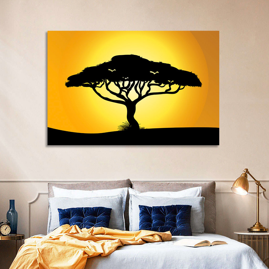 Acacia at Sunset Wall Art