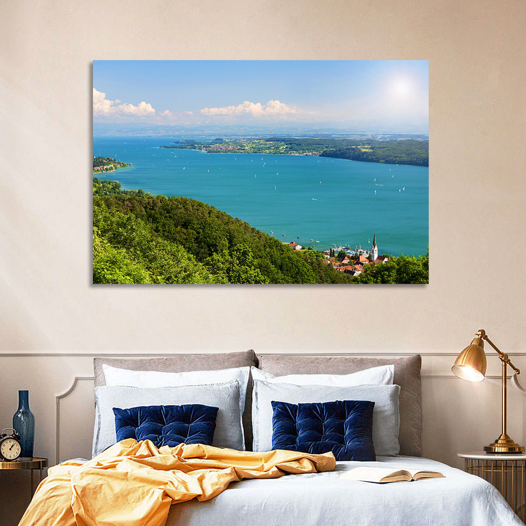Immenstaad View of Lake Constance Wall Art