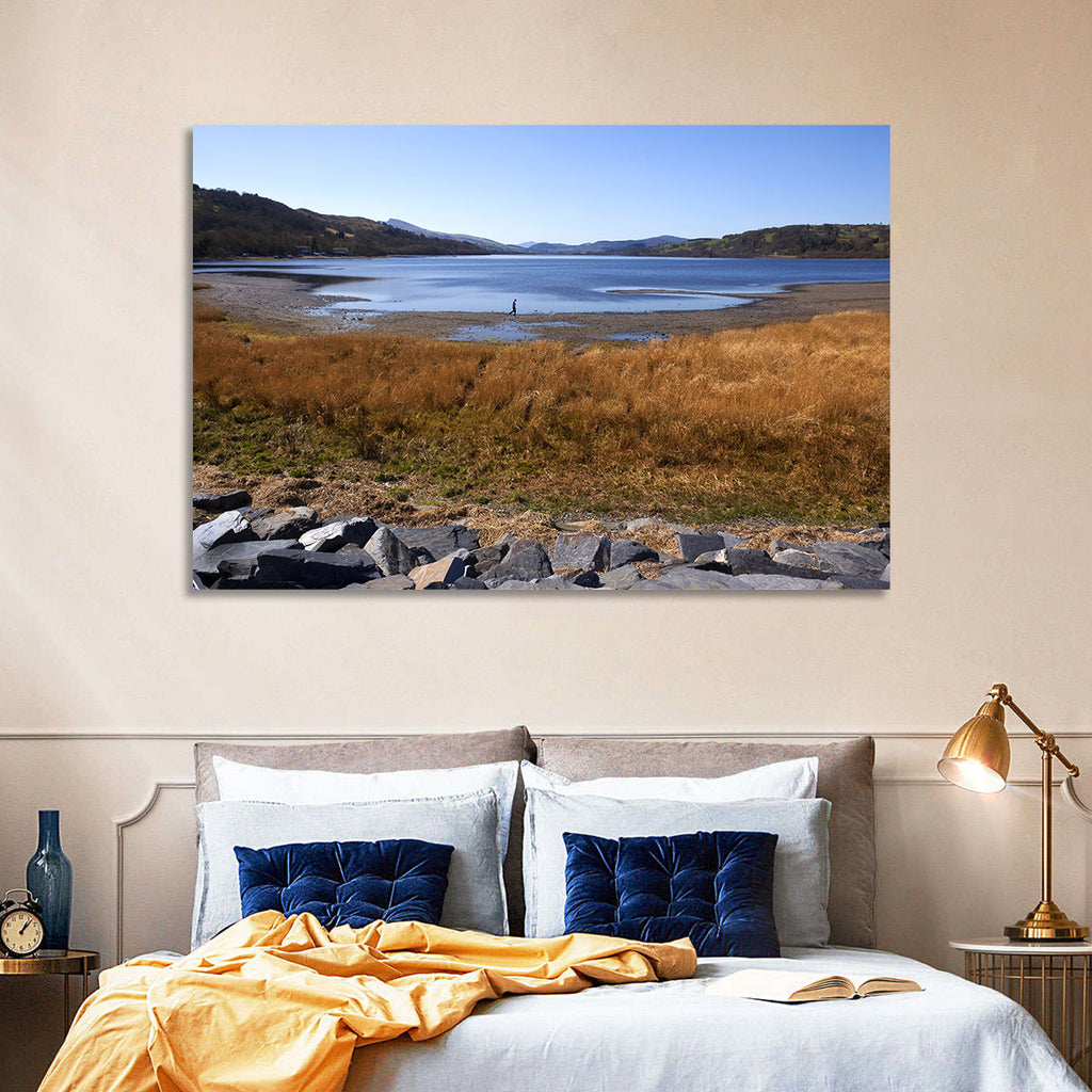 Bala Lake Shoreline Wall Art