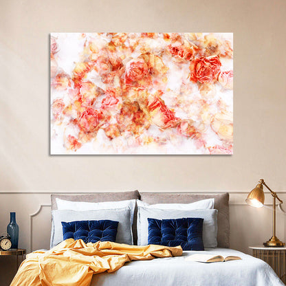 Dry Roses Abstract Wall Art