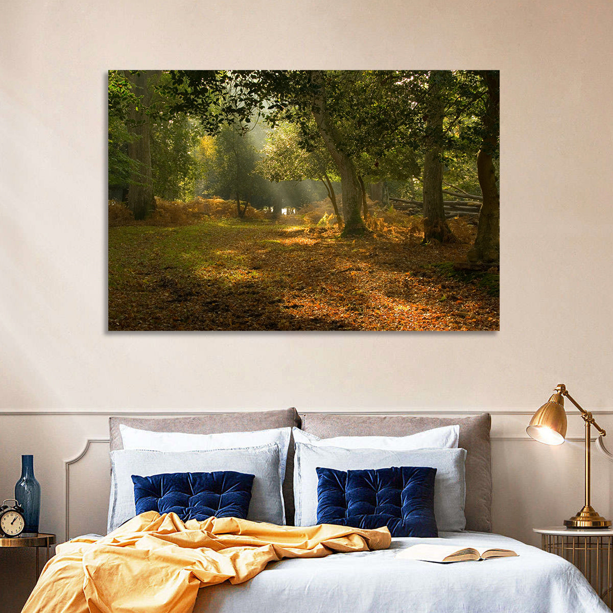 Autumn Forest Path, Hampshire Wall Art