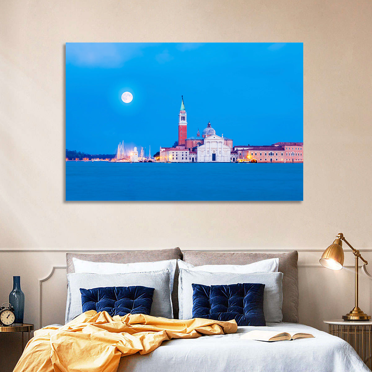 San Giorgio Maggiore Moonlight Wall Art