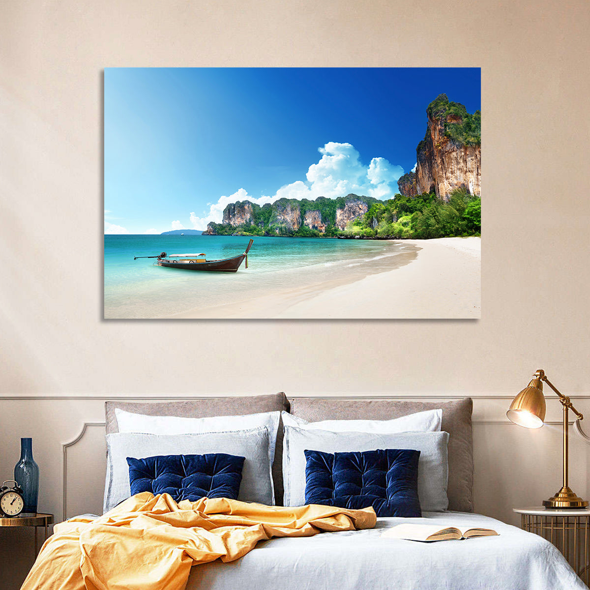 Railay Beach View, Krabi Wall Art