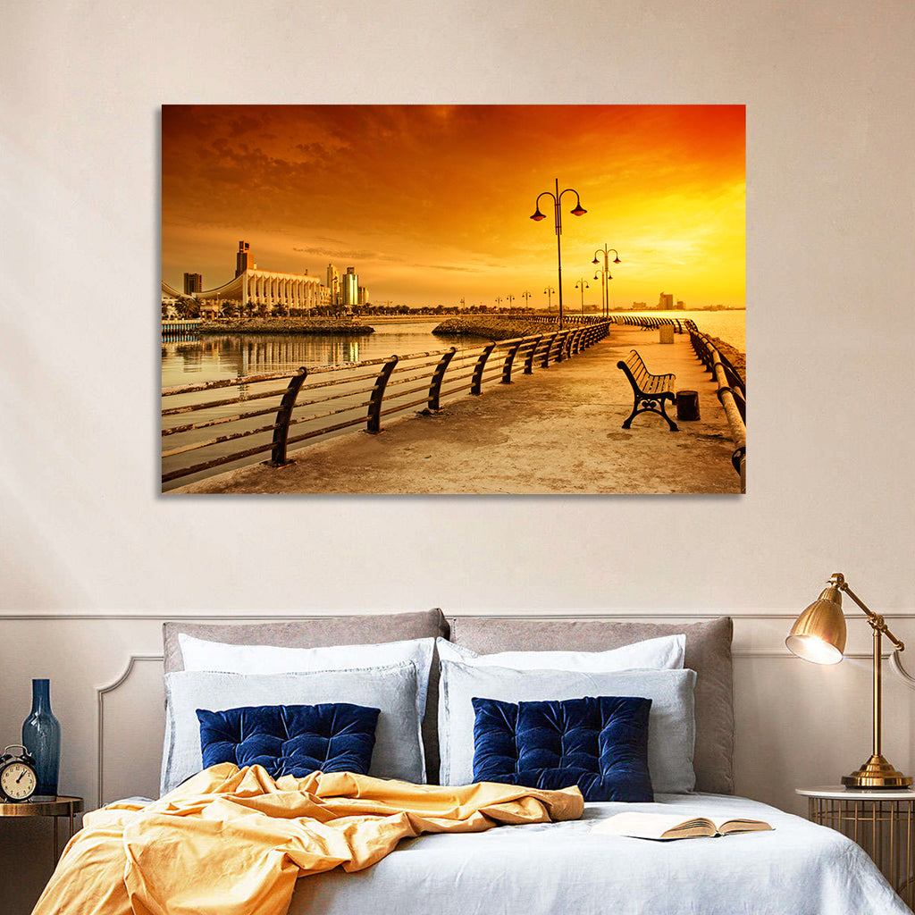 National Assembly at Golden Hour Wall Art