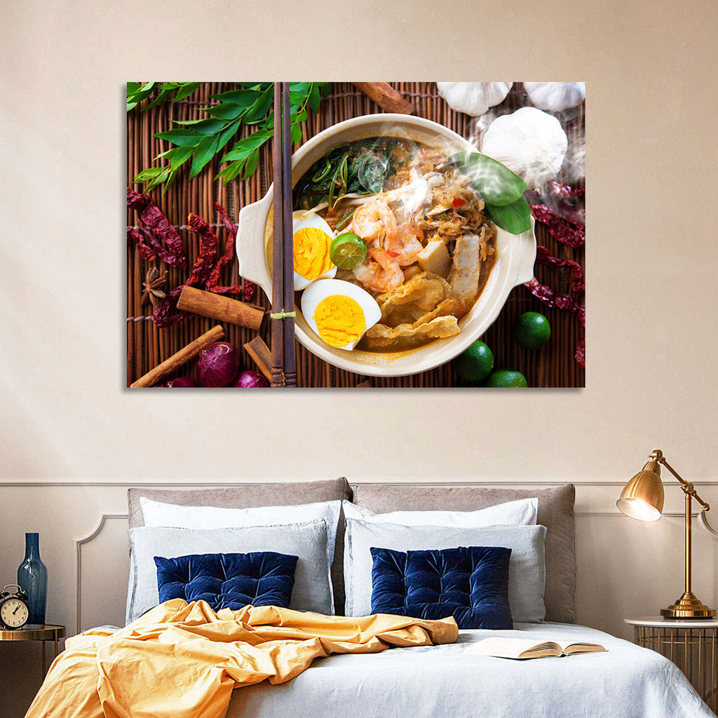 Malaysian Prawn Mee Bowl Wall Art
