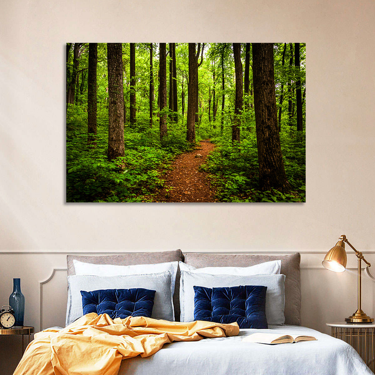 Shenandoah National Park Trail Wall Art in a room, landscape