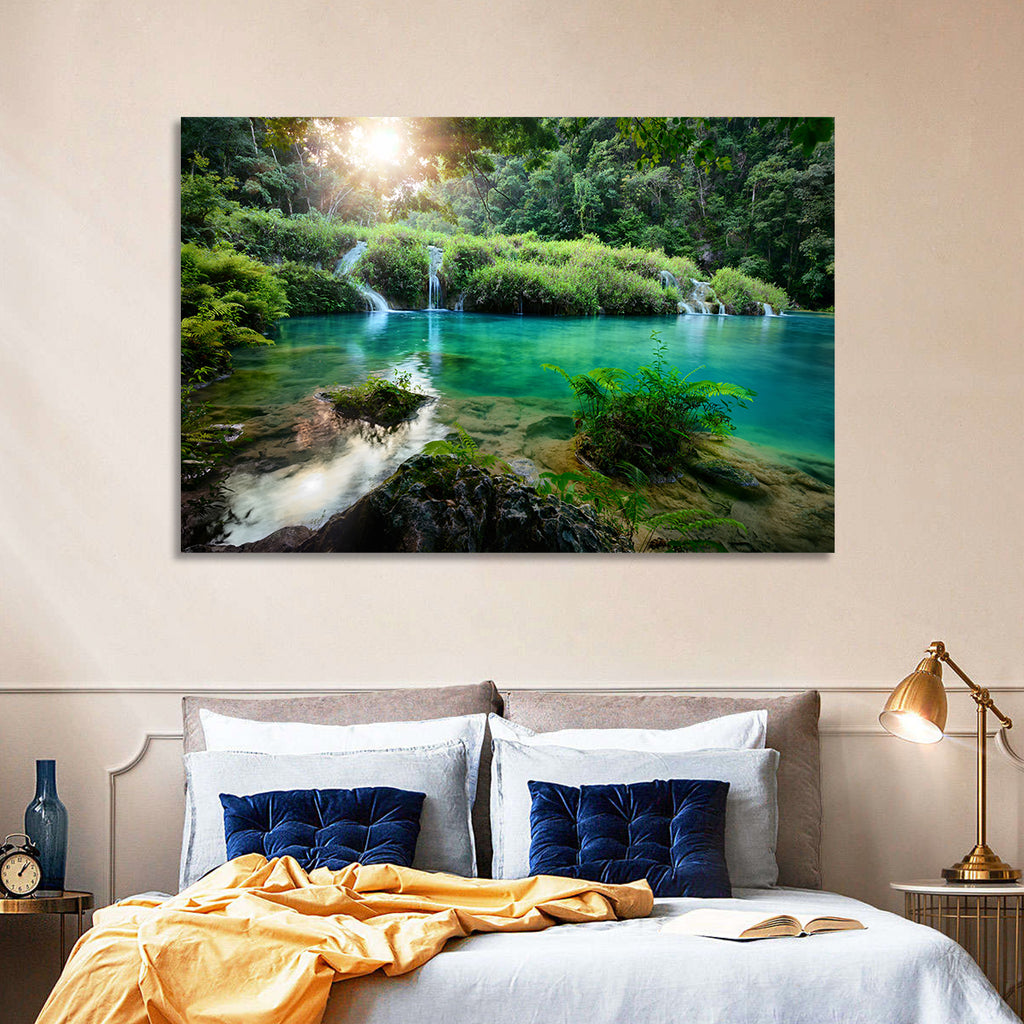 Semuc Champey Turquoise Pools Wall Art
