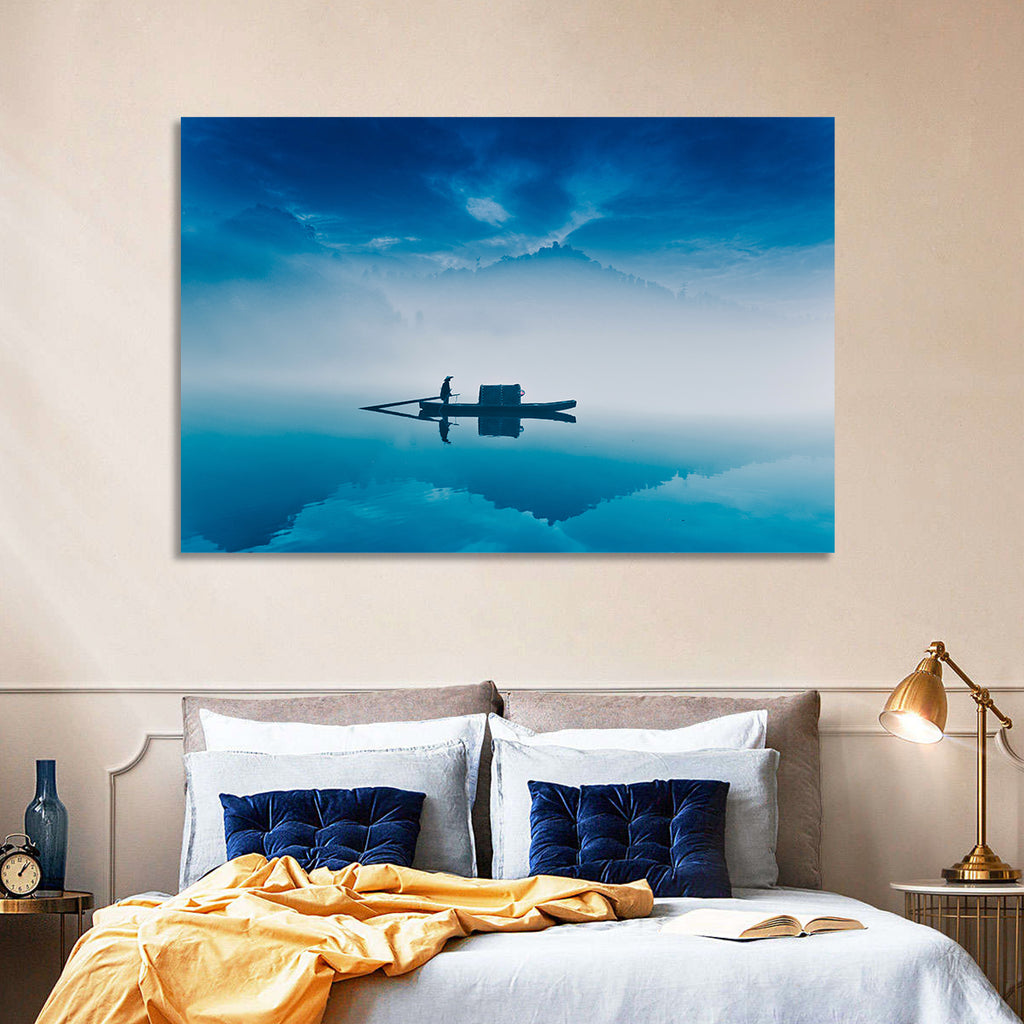 Dongjiang Lake Morning Wall Art