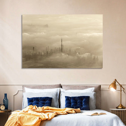 Dubai Sand Storm Wall Art