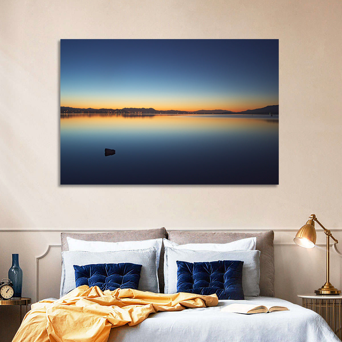 Lake Elsinore Sunset Wall Art