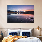 Ushuaia Twilight Reflection Wall Art