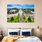 Phnom Penh Independence Monument Boulevard Wall Art