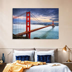 Golden Gate Bridge at Dusk Wall Art
