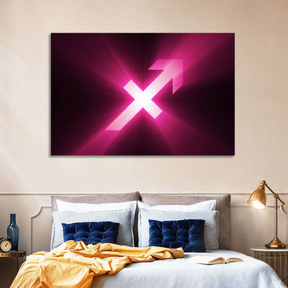 Sagittarius Symbol Wall Art