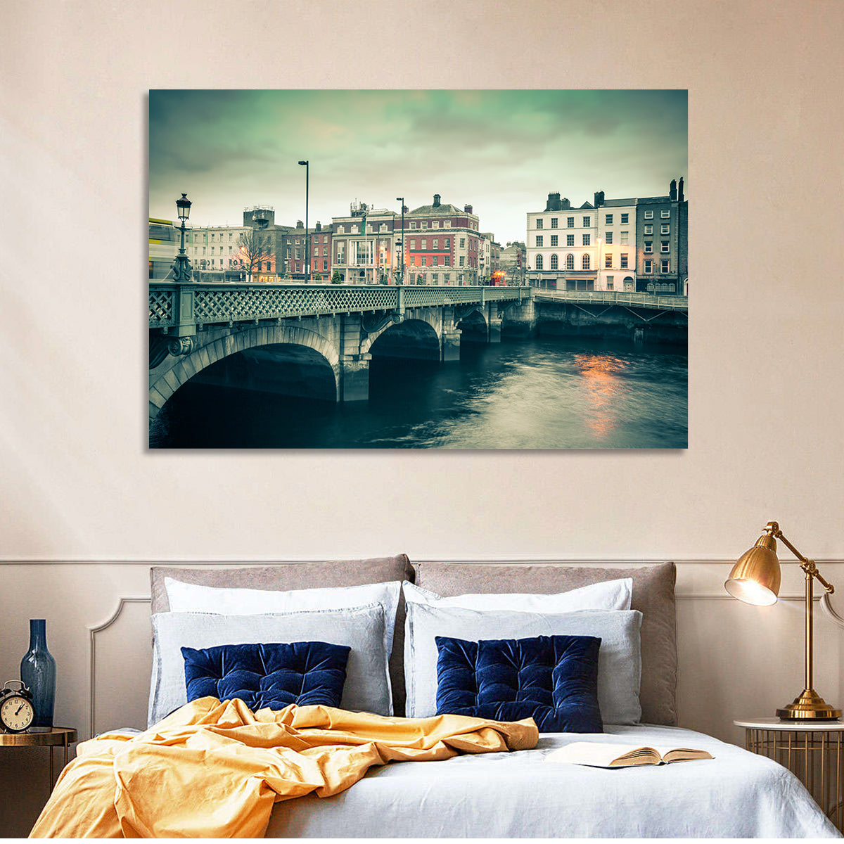 Grattan Bridge Twilight Wall Art