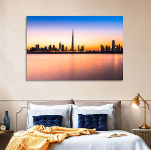 Dubai Skyline Wall Art