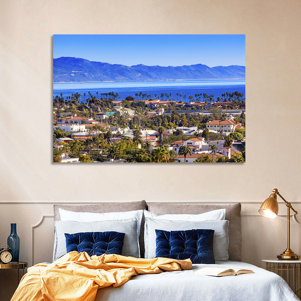 Santa Barbara Waterfront View Wall Art