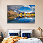 Lake Tekapo Autumn Reflection Wall Art