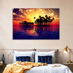 Coconut Island Sunset Wall Art