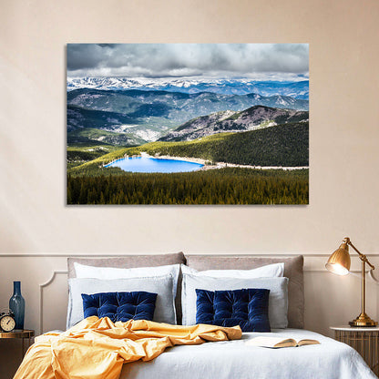 Mt Evans Echo Lake Wall Art