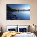 Lake Neuchatel Twilight Wall Art
