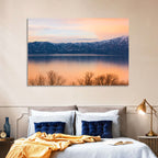 Lake Sevan Golden Dusk Wall Art