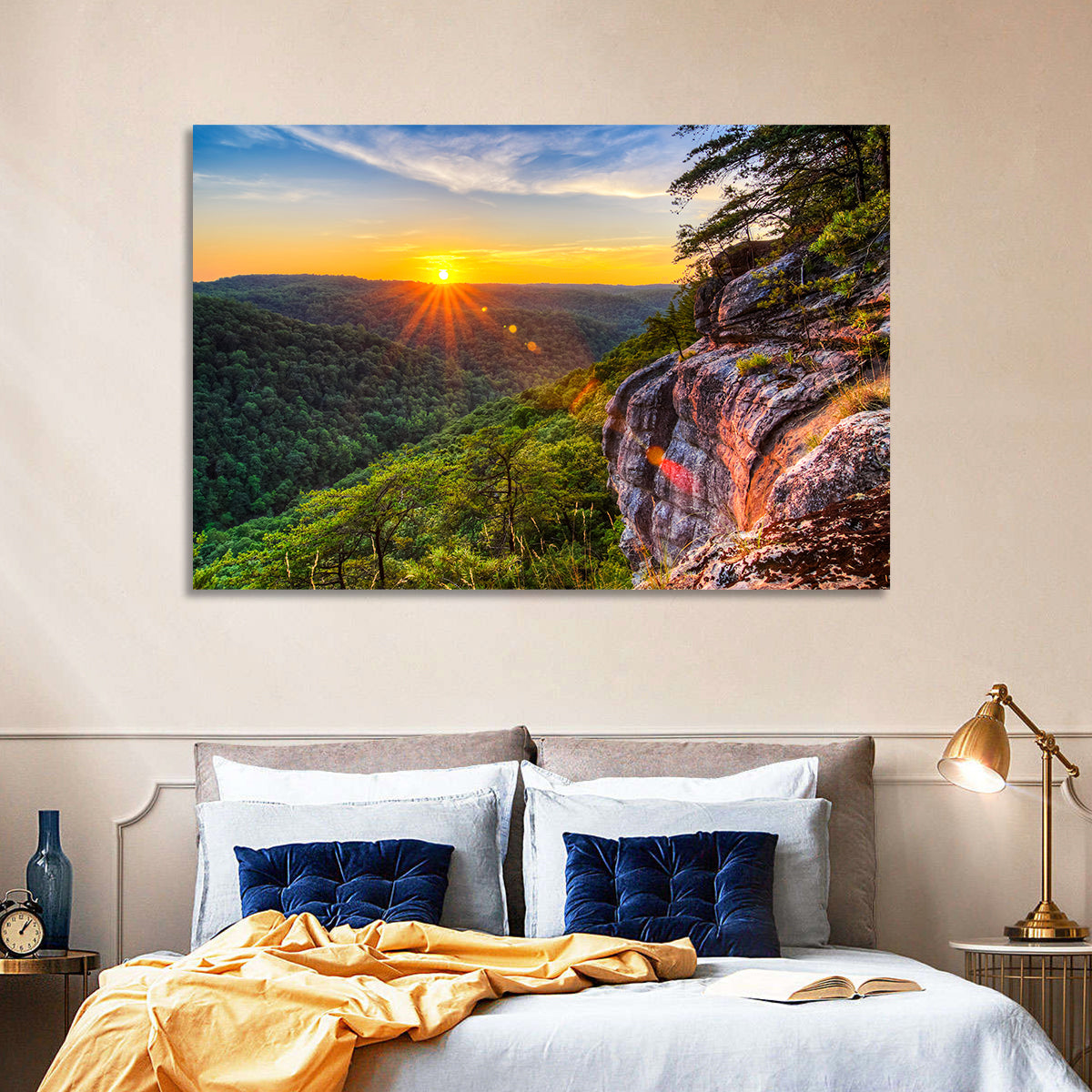 Big South Fork Gorge Sunset Wall Art