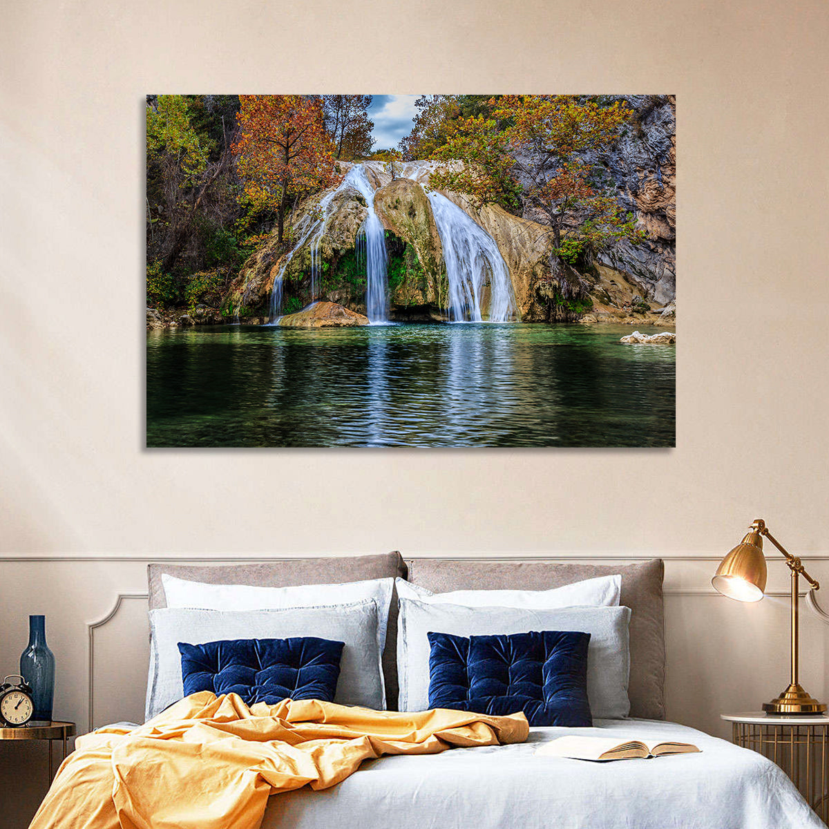 Turner Falls Waterfall Wall Art