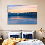 Lake Sevan Evening Reflection Wall Art