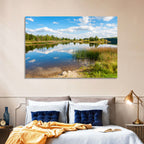Paunkula Lake Reflections Wall Art