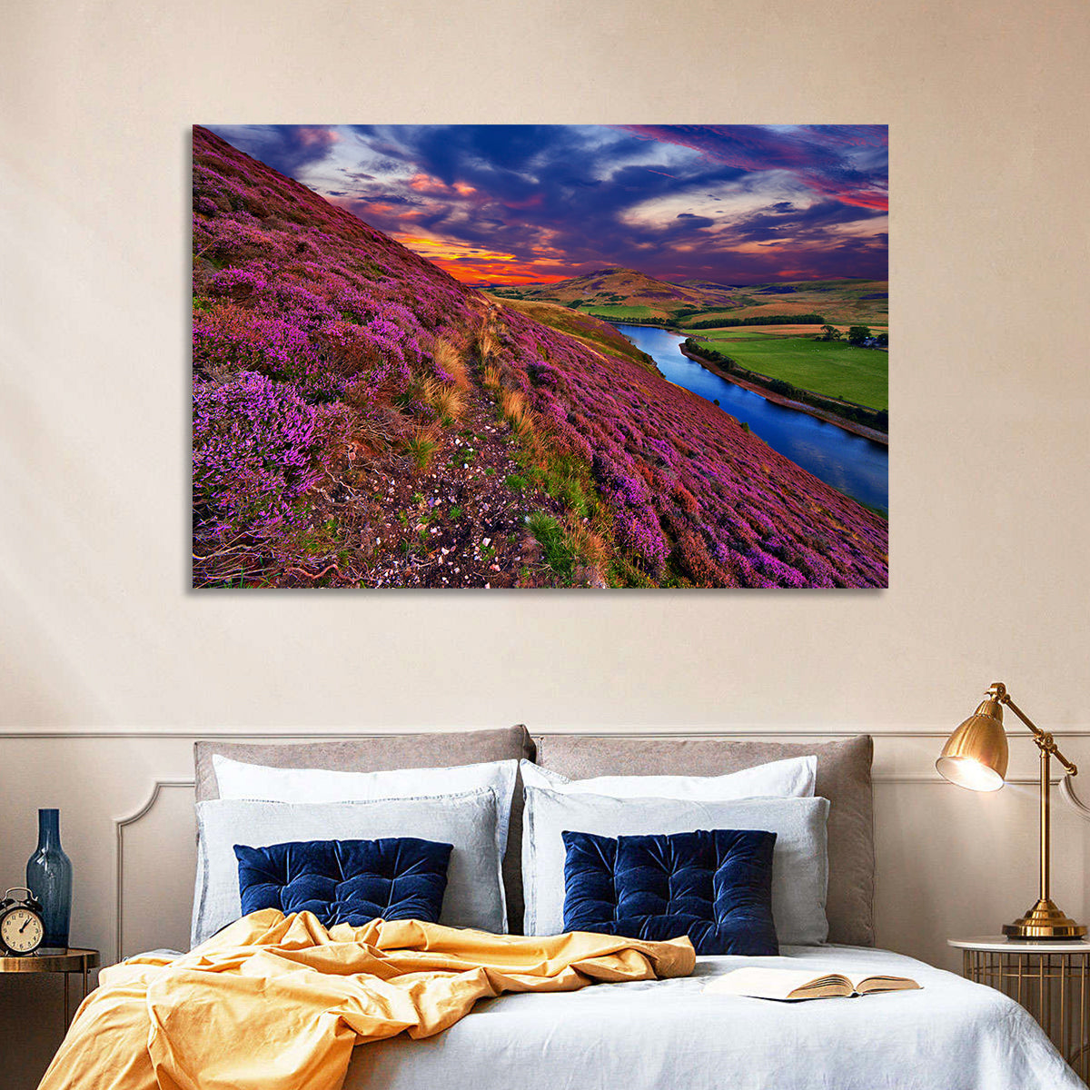 Pentland Hills Heather, Edinburgh Wall Art
