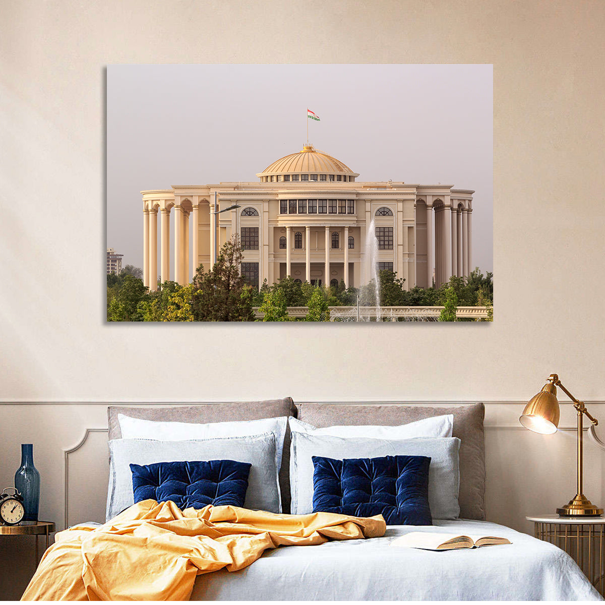 Palace of Nations Dushanbe Wall Art in a room, landscape