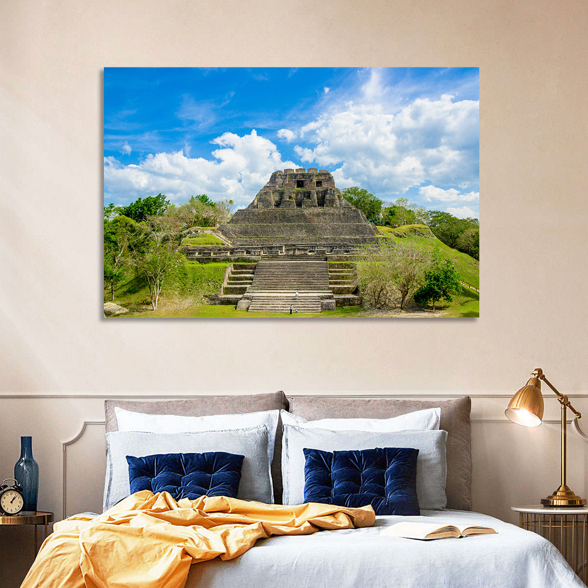 El Castillo at Xunantunich Wall Art