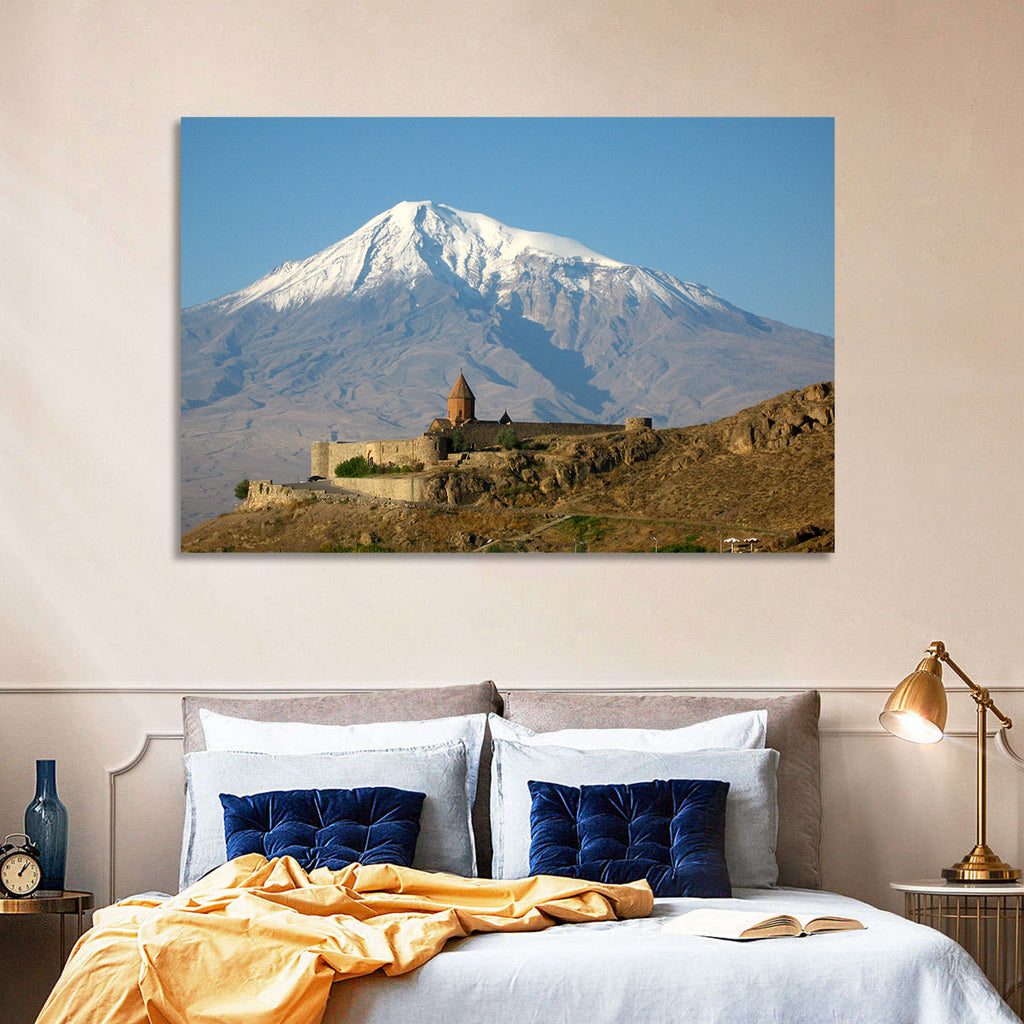 Khor Virap Monastery with Mount Ararat Wall Art