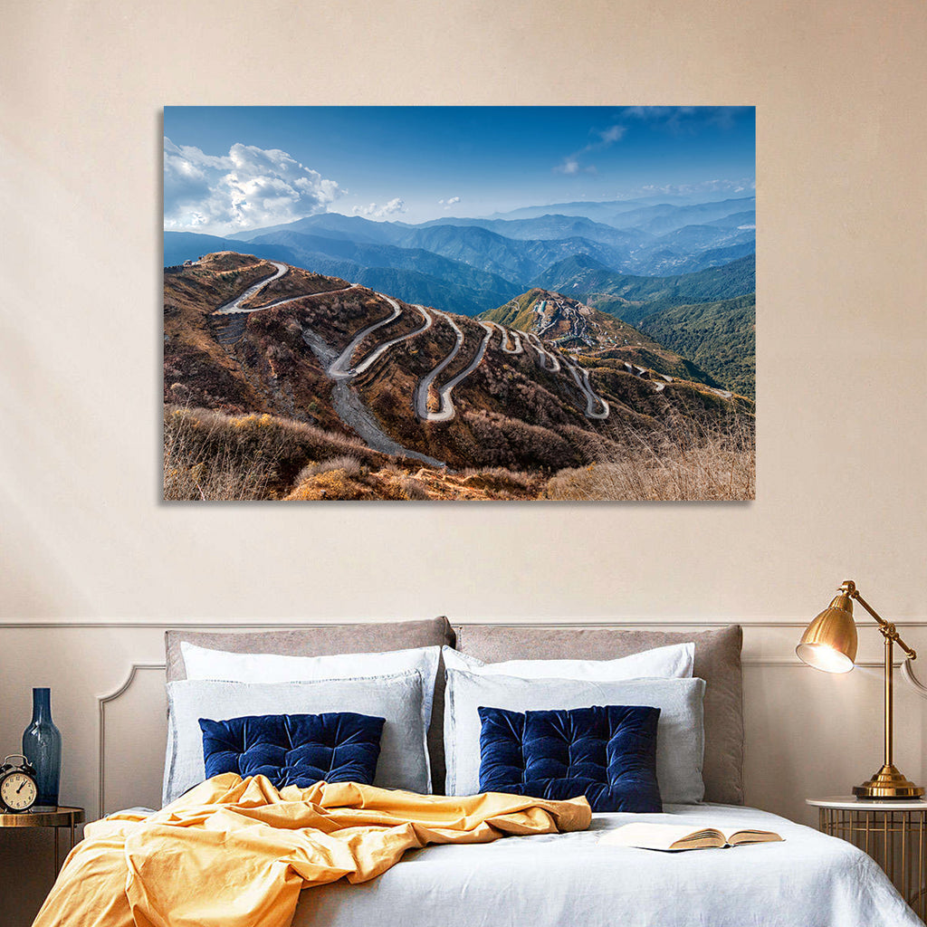 Zuluk Zig-zag Road, Sikkim Wall Art